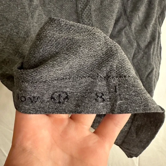 Lululemon Dark Gray Swiftly Tech - Picture 4 of 4